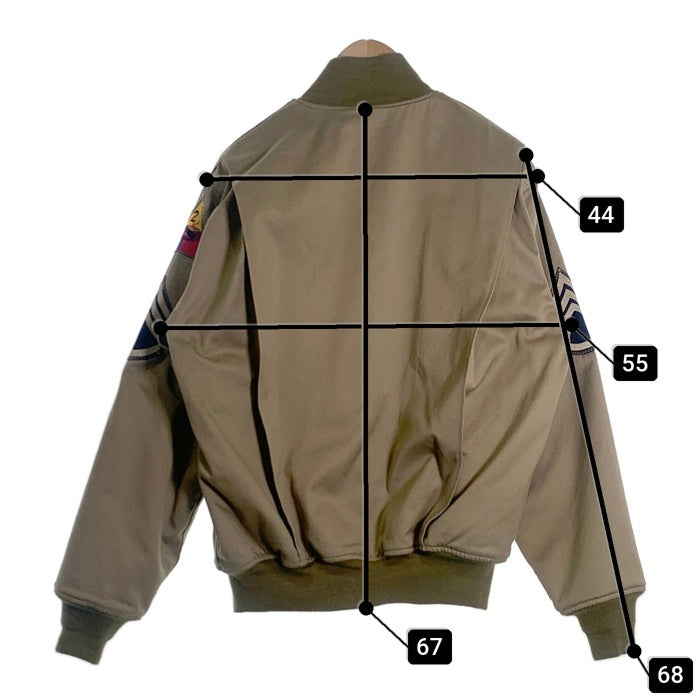 HOUSTON ヒューストン TANKERS JACKET タンカースジャケット カーキ 5B-FRZ Size 40R 福生店