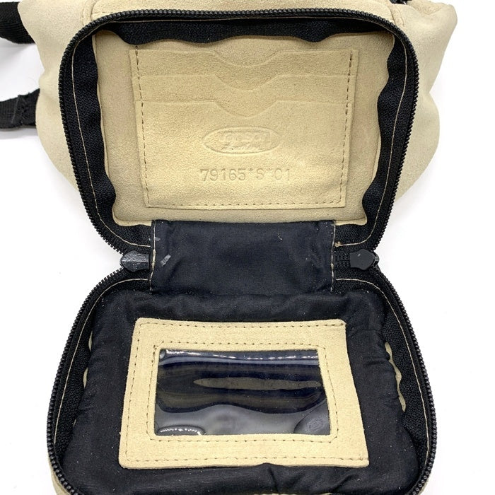 VANSON バンソン TAN SUEDE Waist Bag スウェードウエストバッグ タン 福生店