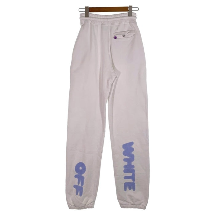 OFF-WHITE オフホワイト センタープリーツ スウェットイージーパンツ ホワイト OMCH008F18192038 Size XS 福生店