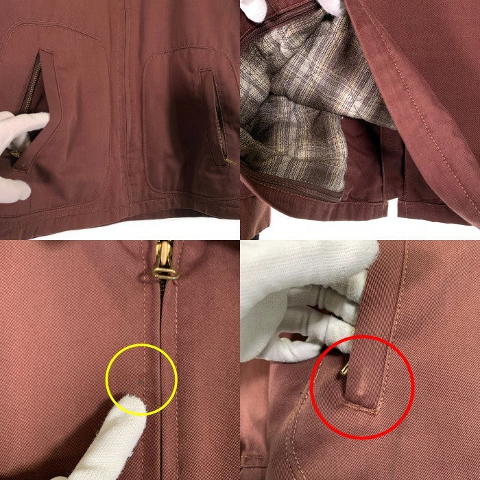 BLUCO ブルコ ワークジャケット ドリズラー 中綿 ブラウン Size L 福生店