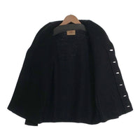 30's JACK FROST WOOLEN WEAR ジャックフロスト ウォーレンウエア ショールカラー カーディガン ウール ブラック Size S相当 福生店