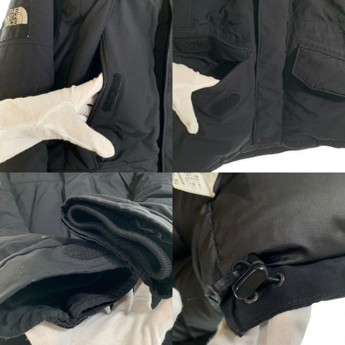 THE NORTH FACE ノースフェイス Antarctica Parka アンタークティカ ファー 中綿 ダウンジャケット ブラック ND91707 GORE-TEX ゴアテックス Size L 福生店