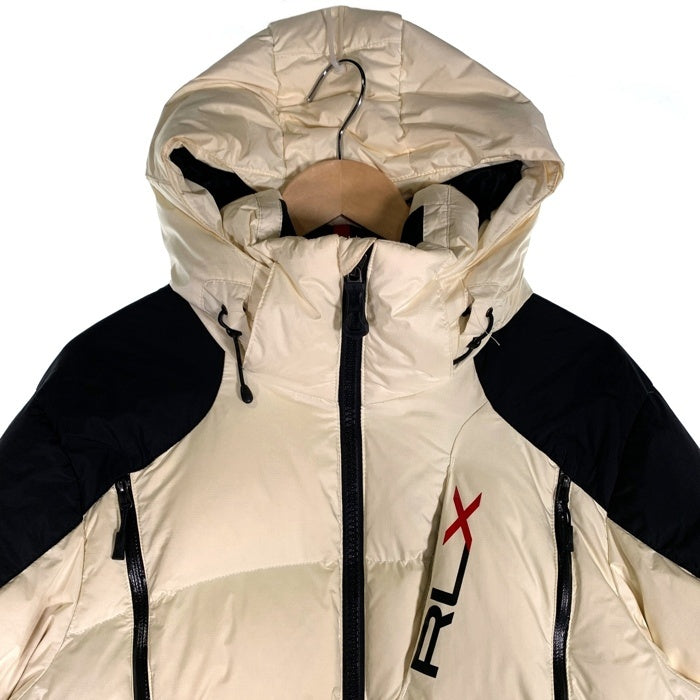 RLX RALPH LAUREN ラルフローレン ダウンジャケット フード ホワイト Size S-M 相当 福生店