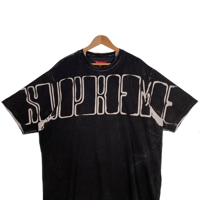 SUPREME シュプリーム 23AW Overprint Knockout S/S Top オーバープリント ノックアウト ショートスリーブトップ Tシャツ ブラック Size XL 福生店