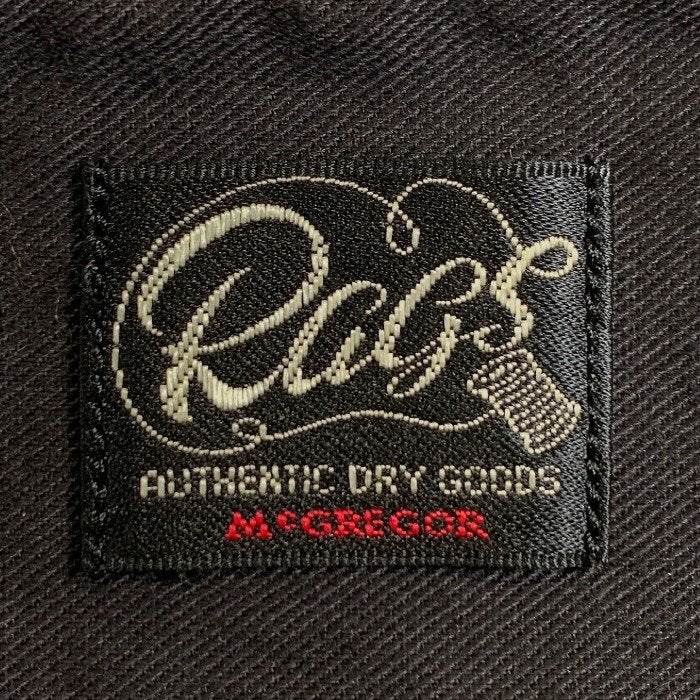 Rags McGREGOR ラグスマクレガー メルトンウール Pコート ジップポケット ダークネイビー 211132602 Size M 福生店