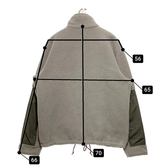 NIKE ナイキ ジップアップ フリースジャケット グレー DD5022-087 Size L 瑞穂店