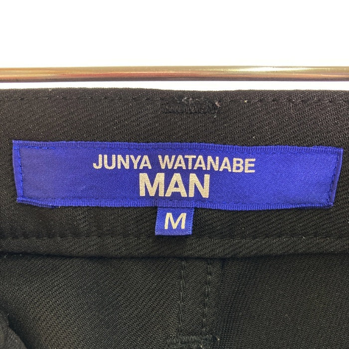 JUNYA WATANABE MAN ジュンヤワタナベ マン WK-P040 AD2022 パッチワーク 5ポケットパンツ ブラック sizeM 瑞穂店