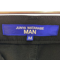 JUNYA WATANABE MAN ジュンヤワタナベ マン WK-P040 AD2022 パッチワーク 5ポケットパンツ ブラック sizeM 瑞穂店