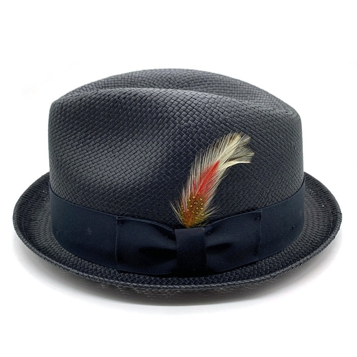 NEWYORK HAT ニューヨークハット ストローハット ブラック USA製 Size XXL 福生店