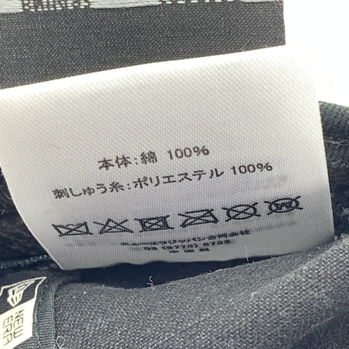 SEE SEE シーシー NEW ERA ニューエラ 9TWENTY 刺繍ロゴ 6パネルキャップ ベースボール ブラック 福生店