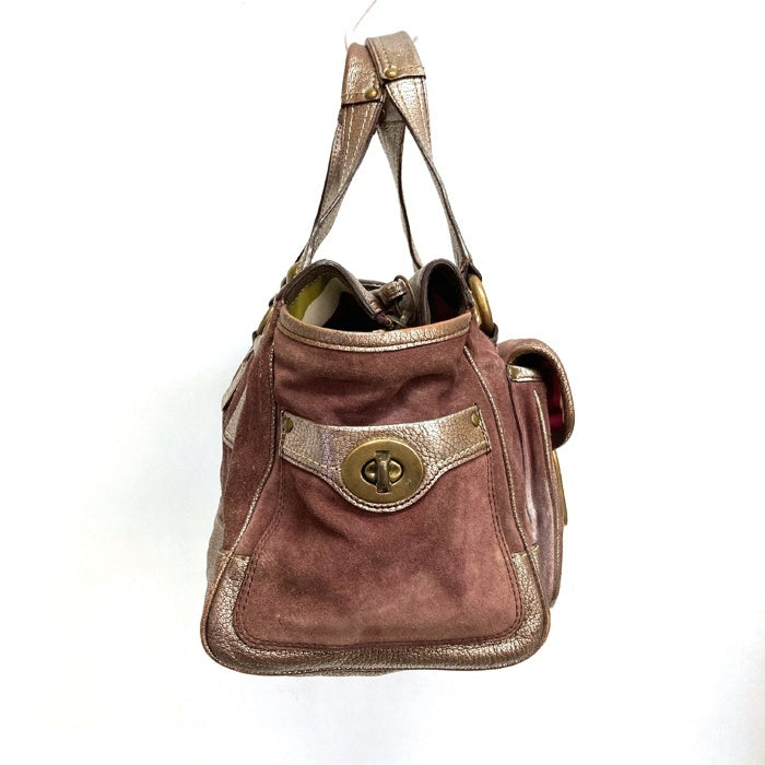COACH コーチ レガシー  65周年記念アニバーサリー ハンドバッグ スウェード パープル 瑞穂店