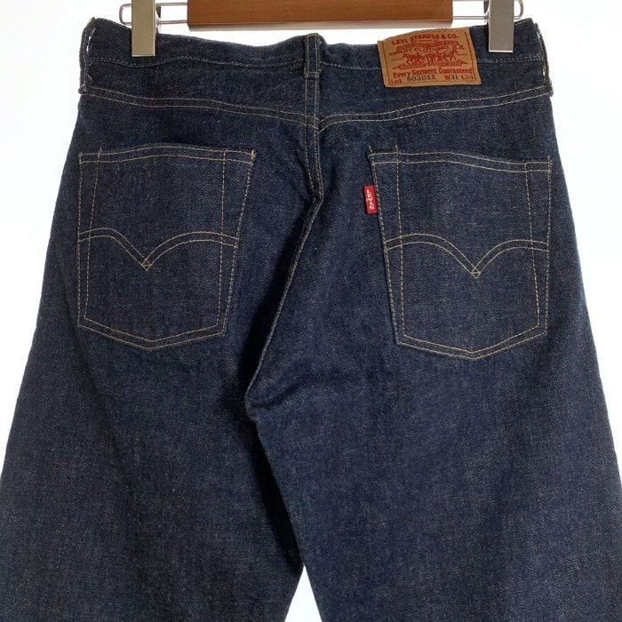 90's LEVI'S リーバイス 503BXX BIG E 復刻 テーパードデニムパンツ ボタンフライ インディゴ 日本製 92年 Size 31×34 福生店