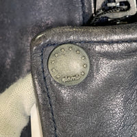 glamb グラム レザージャケット ネイビー ブラウン GB0318 / JKT05 Size 4 福生店