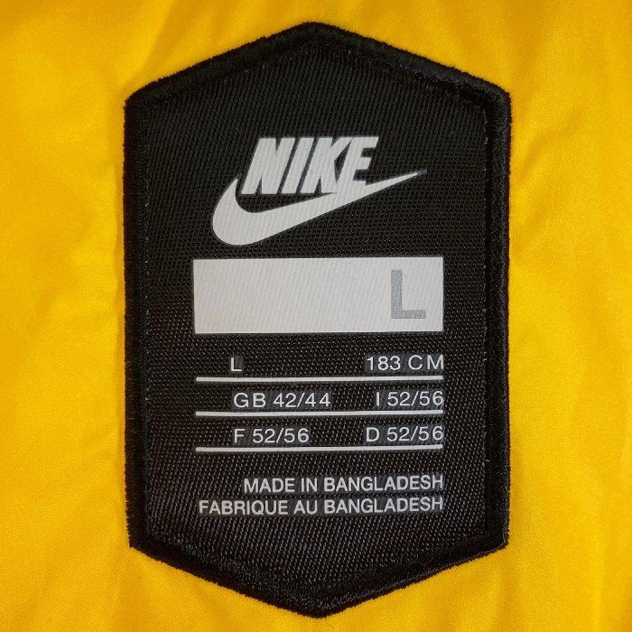 NIKE ナイキ BRASIL ブラジル代表 ポリエステル フード ジャケット グレー×イエロー sizeL 瑞穂店