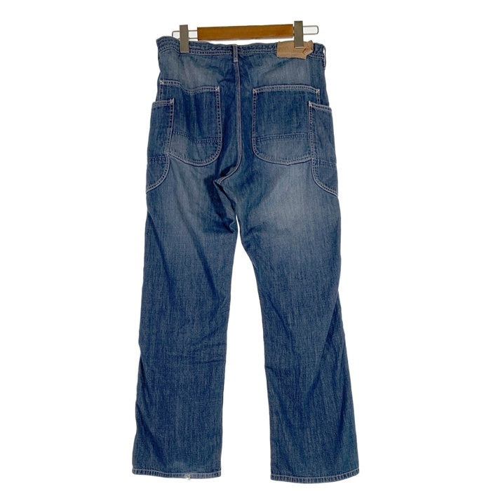SASQUATCHfabrix サスクワァッチファブリックス ライトオンスデニムワークパンツ ダブルニー インディゴ 10SS-PA9-011 Size M 福生店