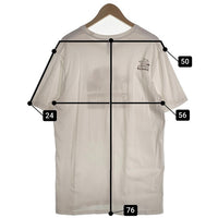 SUPREME シュプリーム 18SS THE NORTH FACE ノースフェイス Metallic Logo Tee メタリックロゴTシャツ ホワイト 並行品 Size L 福生店