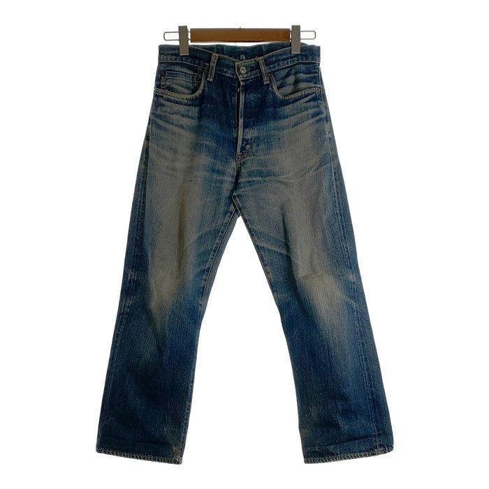 HOLLYWOOD RANCH MARKET ハリウッドランチマーケット 隠しリベット 赤耳 セルビッチ PP4-XX デニムパンツ ライトブルー D-TK 399 Size W30 福生店