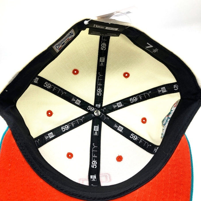 NEW ERA ニューエラ THE CAP 59FIFTY SAN DIEGO PADRES Miami drive pack ベースボールキャップ アイボリー×エメラルドグリーン size60.6 瑞穂店
