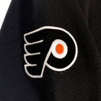90's 00's majestic マジェスティック Philadelphia Flyers フィラデルフィア フライヤース クルーネック スウェット ブラック メキシコ製 Size M 福生店