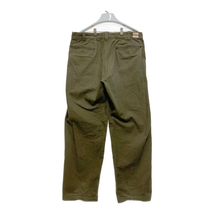 PAY DAY ペイデイ PD-EX01PT ハンバーガータグ 復刻 ヘリンボーン ワークパンツ カーキ size34 瑞穂店