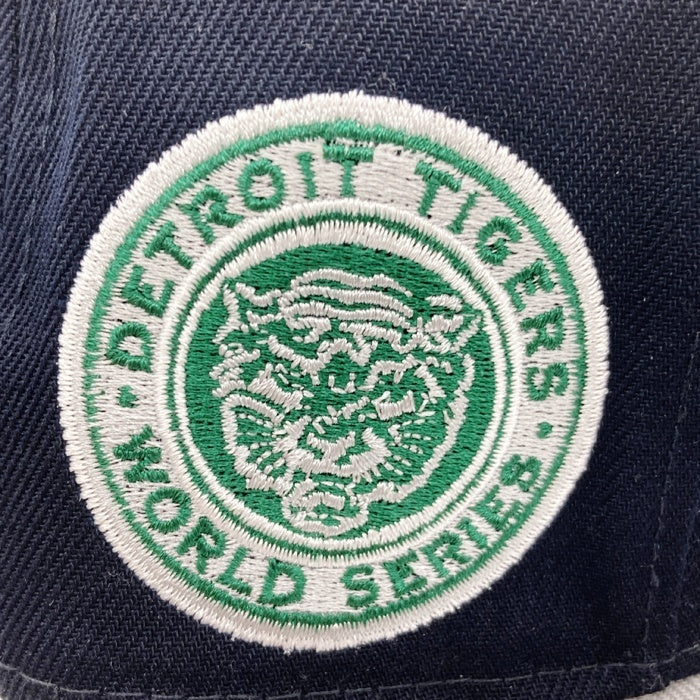 NEW ERA ニューエラ 59FIFTY クーパーズタウン デトロイト・タイガース WORLD SERIES キャップ 帽子 ネイビー  size 7 1/4 瑞穂店
