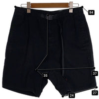 GRAMICCI グラミチ ショート ハーフ パンツ ブラック 1245-NOJ USA製 Size XL 福生店