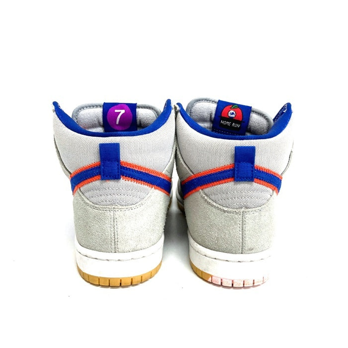 NIKE ナイキ DH7155-001 SB Dunk High Rush Blue and Team Orange/New York Mets ダンクハイ グレー size26cm 瑞穂店