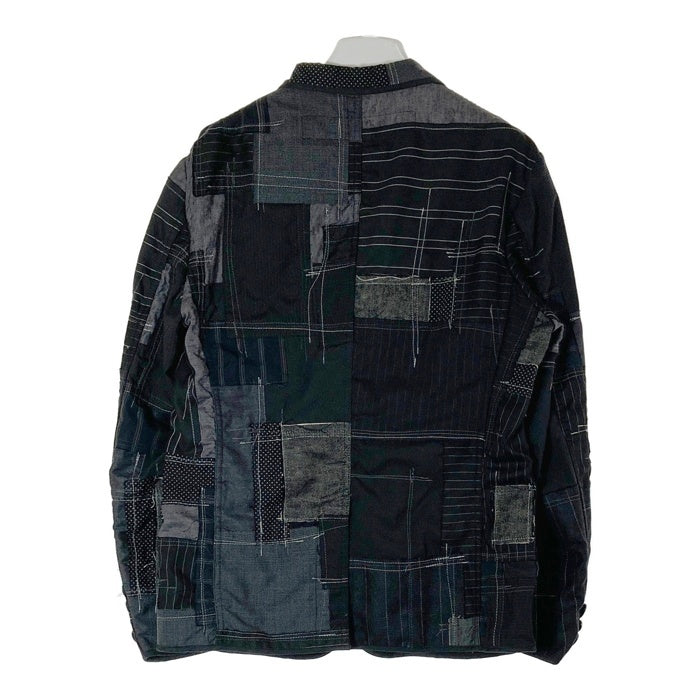 JUNYA WATANABE COMME des GARCONS MAN ジュンヤワタナベ コムデギャルソンマン WG-J022 AD2020 3つボタン パッチワーク ジャケット ブラック sizeS 瑞穂店