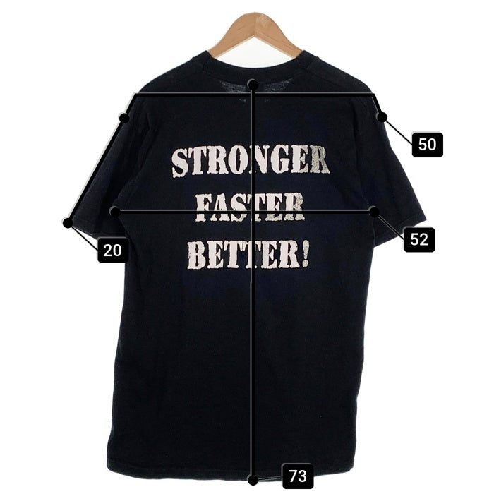 00's new canes order プリントTシャツ n.w.oパロディ ブラック Size L 福生店
