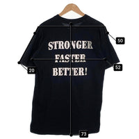 00's new canes order プリントTシャツ n.w.oパロディ ブラック Size L 福生店