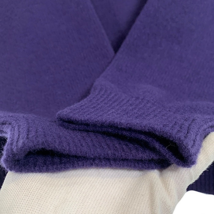 WACKO MARIA ワコマリア V NECK SWEATER Vネックセーター ウールニット パープル 25FW-WMK-KN09 Size L 福生店