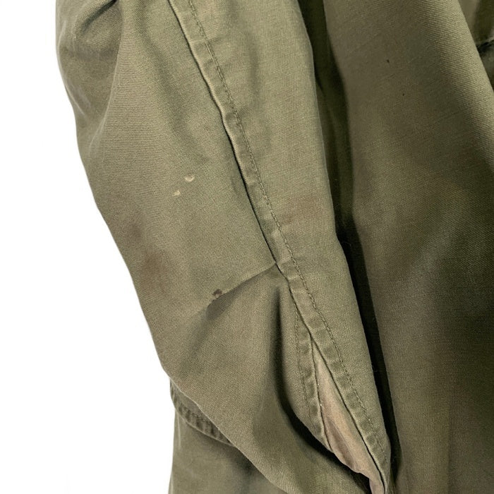 60's U.S.ARMY 米陸軍 M-65 1st ミリタリーフィールドジャケット オリーブ アルミジップ エポーレット無 Size S-S 福生店