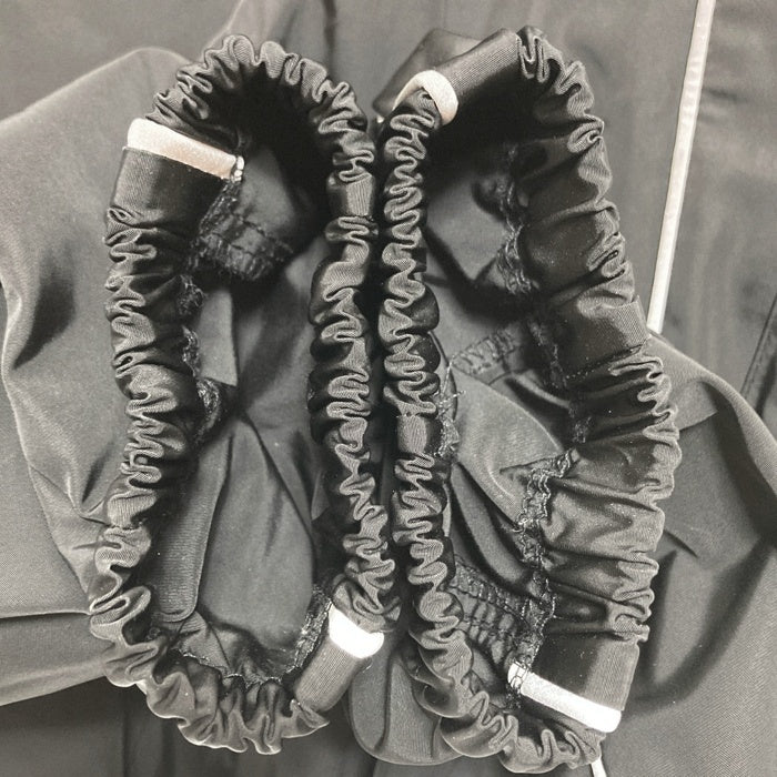 OY オーワイ カーゴ ジョガーパンツ リフレクターパイピング ブラック Size S 相当 瑞穂店