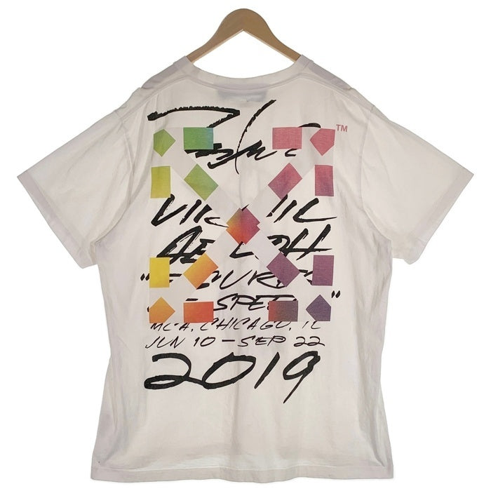 OFF-WHITE オフホワイト 20SS FUTURA フューチュラ Oversized Fit Alien T-Shirt エイリアン グラフィックプリントTシャツ ホワイト OMAA038S20185050 Size M 福生店