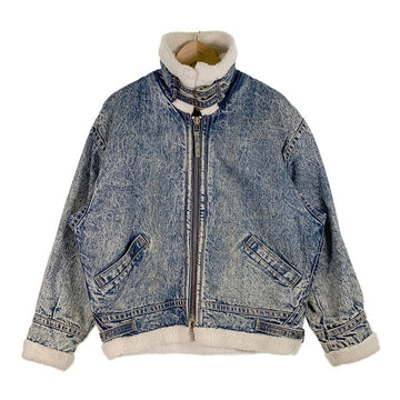 Bourbon street バーボンストリート ケミカルウォッシュ B-3型 デニムジャケット インディゴ ボア オールド Size M 福生店