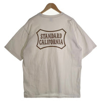 STANDARD CALIFORNIA スタンダードカリフォルニア ロゴプリントTシャツ 半袖 ホワイト Size XL 福生店