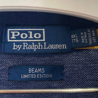 POLO RALPH LAUREN ポロラルフローレン×BEAMS ビームス ポロシャツ ワイドシルエット ネイビー sizeXXL 瑞穂店
