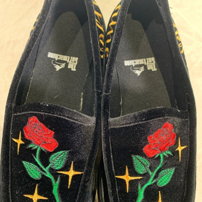 SOFT MACHINE ソフトマシーン MANEBU マネブ HOMIE SHOES スリッポン シューズ ローカットスニーカー ブラック MNB-CH01CR-P Size 41 福生店