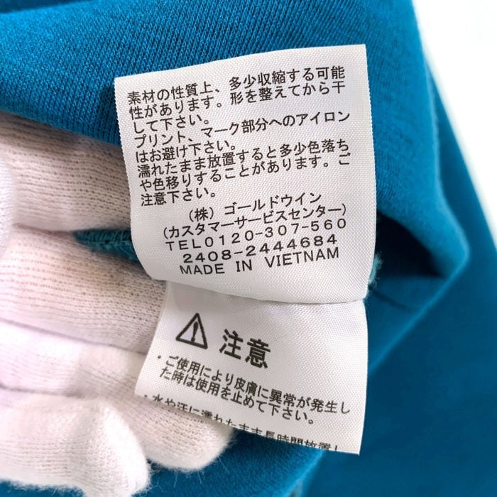 THE NORTH FACE ノースフェイス TECH AIR SWEAT WIDE HOODIE テック エアー スウェット ワイド プルオーバー フーディー パーカー ブルー NT62385 Size XL 福生店