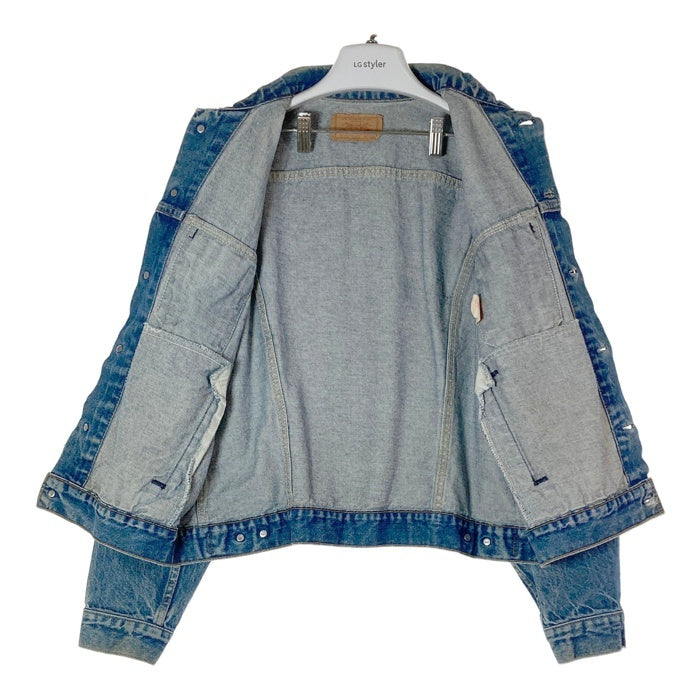 Levi's リーバイス 70506-0216 USA製 ボタン裏523 トラッカージャケット Gジャン インディゴ size44 瑞穂店