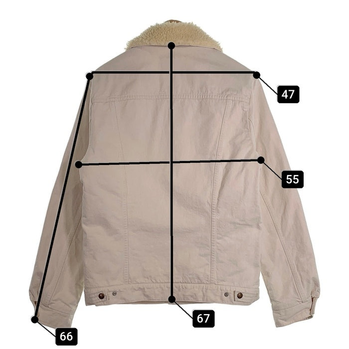 COOTIE クーティー ホワイトデニム ボアジャケット ホワイト アイボリー 日本製 Size XL 福生店