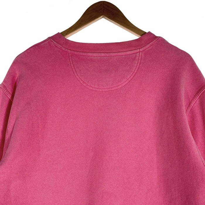 STUSSY ステューシー コットン クルーネックスウェット ピンク Size M 福生店