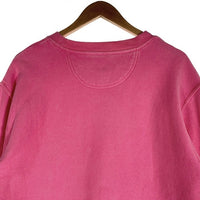 STUSSY ステューシー コットン クルーネックスウェット ピンク Size M 福生店