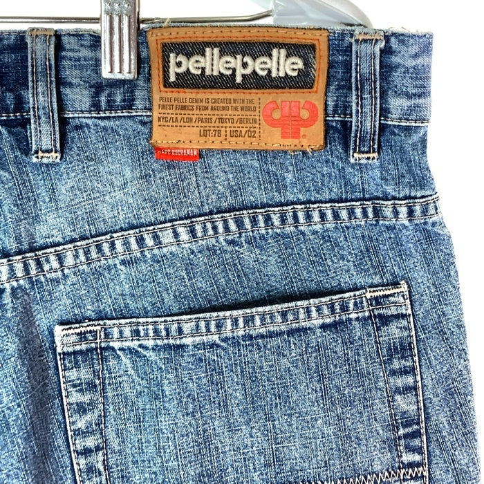 Pelle Pelle ペレペレ デニム ハーフパンツ インディゴ sizeW32 瑞穂店