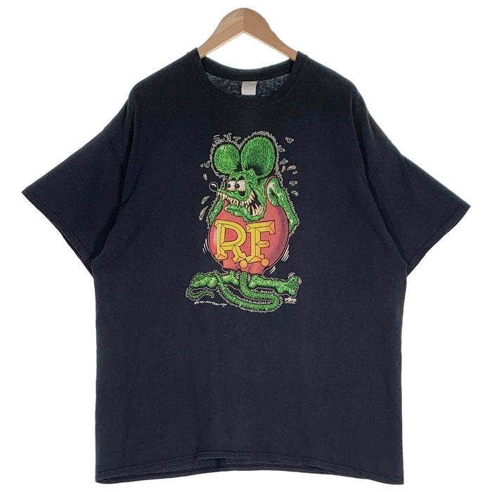 Rat Fink ラットフィンク 半袖 Tシャツ ブラック Size 2XL相当 福生店