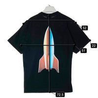 ICE CREAM アイスクリーム ロケットボーイ Tシャツ ブラック sizeL 瑞穂店
