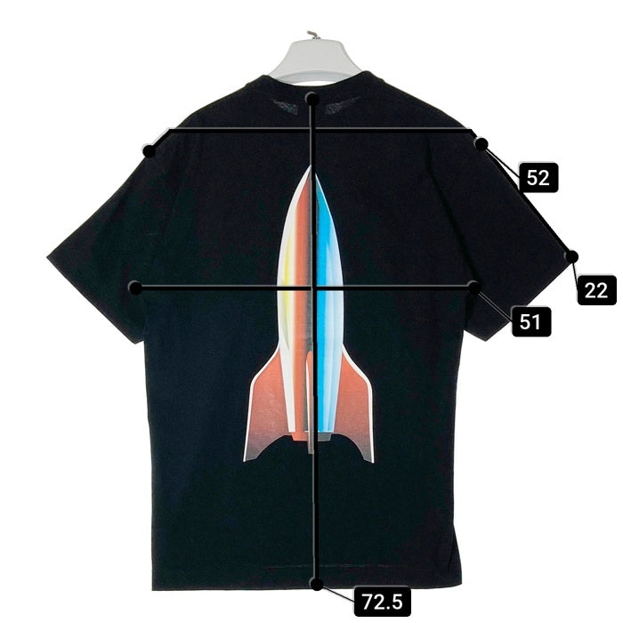 ICE CREAM アイスクリーム ロケットボーイ Tシャツ ブラック sizeL 瑞穂店