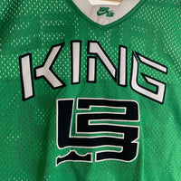 NIKE Air ナイキ LeBron King James Team Jersey レブロン ジェームス ゲームシャツ ユニフォーム グリーン Size L 福生店