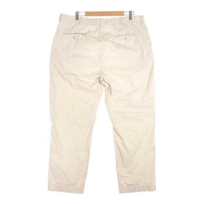 Polo by Ralph Lauren ポロラルフローレン PROSPECT PANT コットントラウザーパンツ ノータック アイボリー Size 40×30 福生店