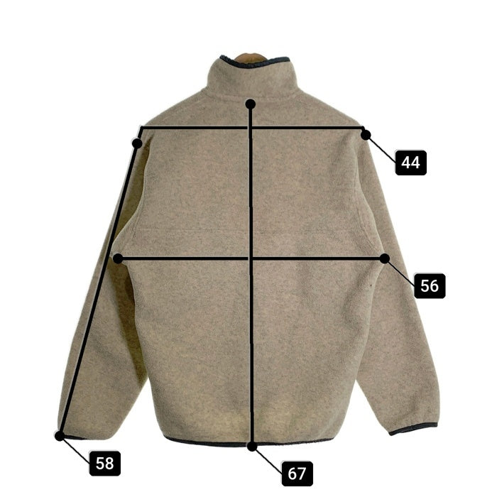 patagonia パタゴニア Synchilla Snap-T Pullover シンチラ スナップT プルオーバー フリース グレー ナチュラル 25450 E F00 Size S 福生店
